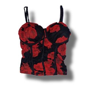 Y2k, roses, Tank top